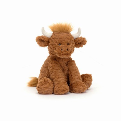 Jellycat Fuddlewuddle Highland Vaca | BVSC-58372